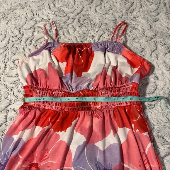 Grace Karin Red and Purple Floral Maxi Dress - Picture 15 of 16